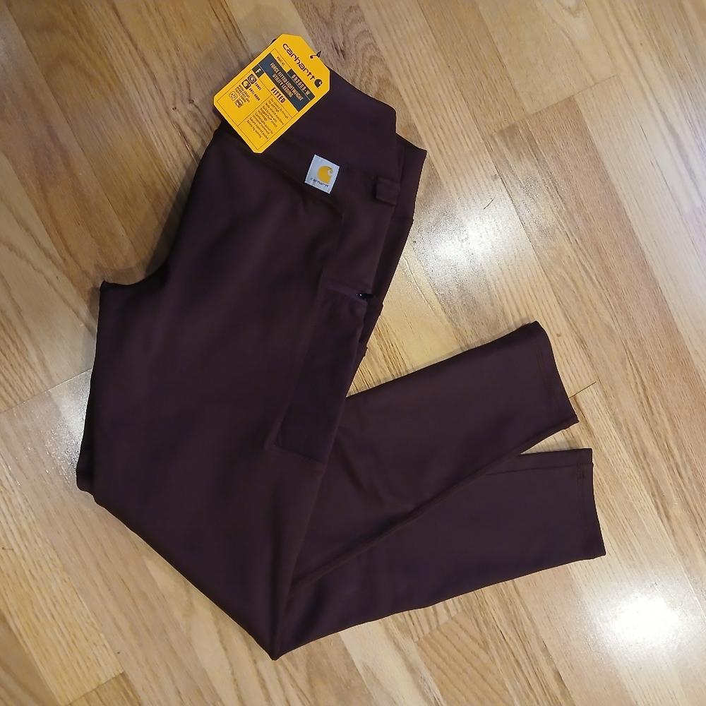 Carahartt Forced Fitted Lightweight Leggings Size Small for Women
